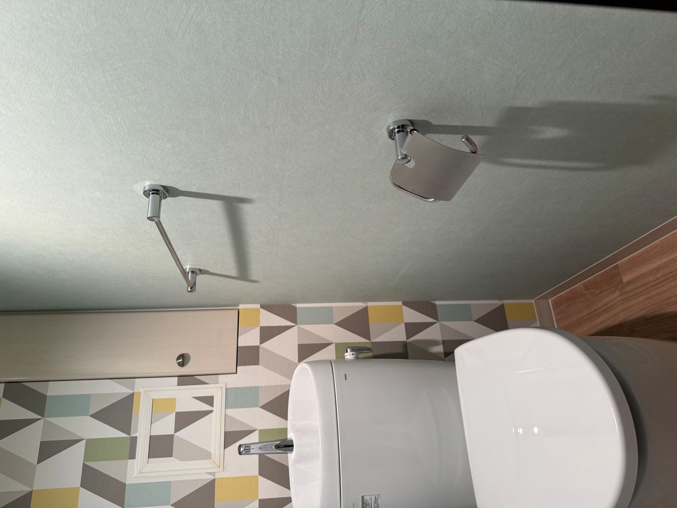 グリーンで爽やかな空間へ　トイレリフォーム