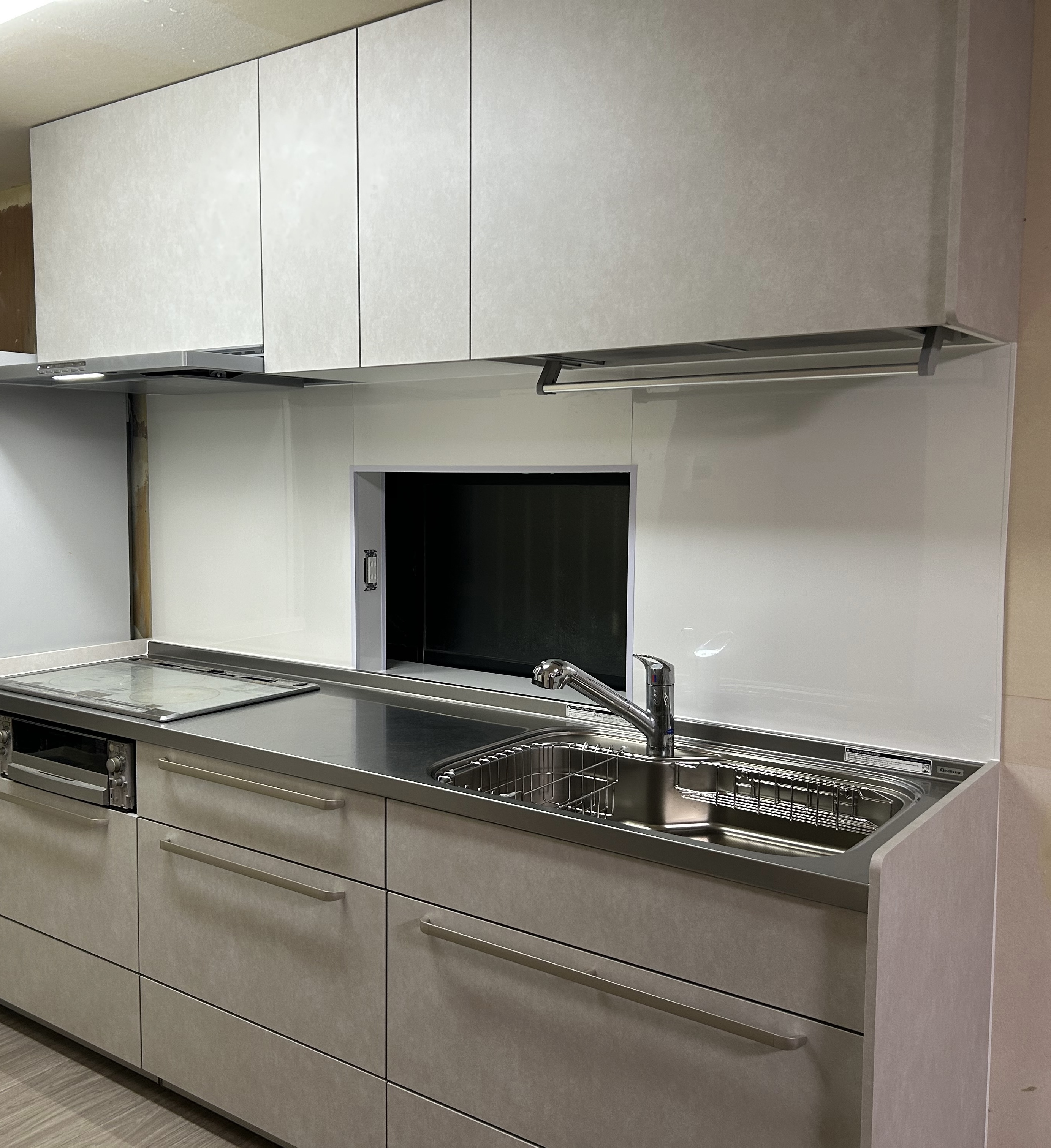 理想のキッチンリフォーム♪【クリナップ /ステディア】