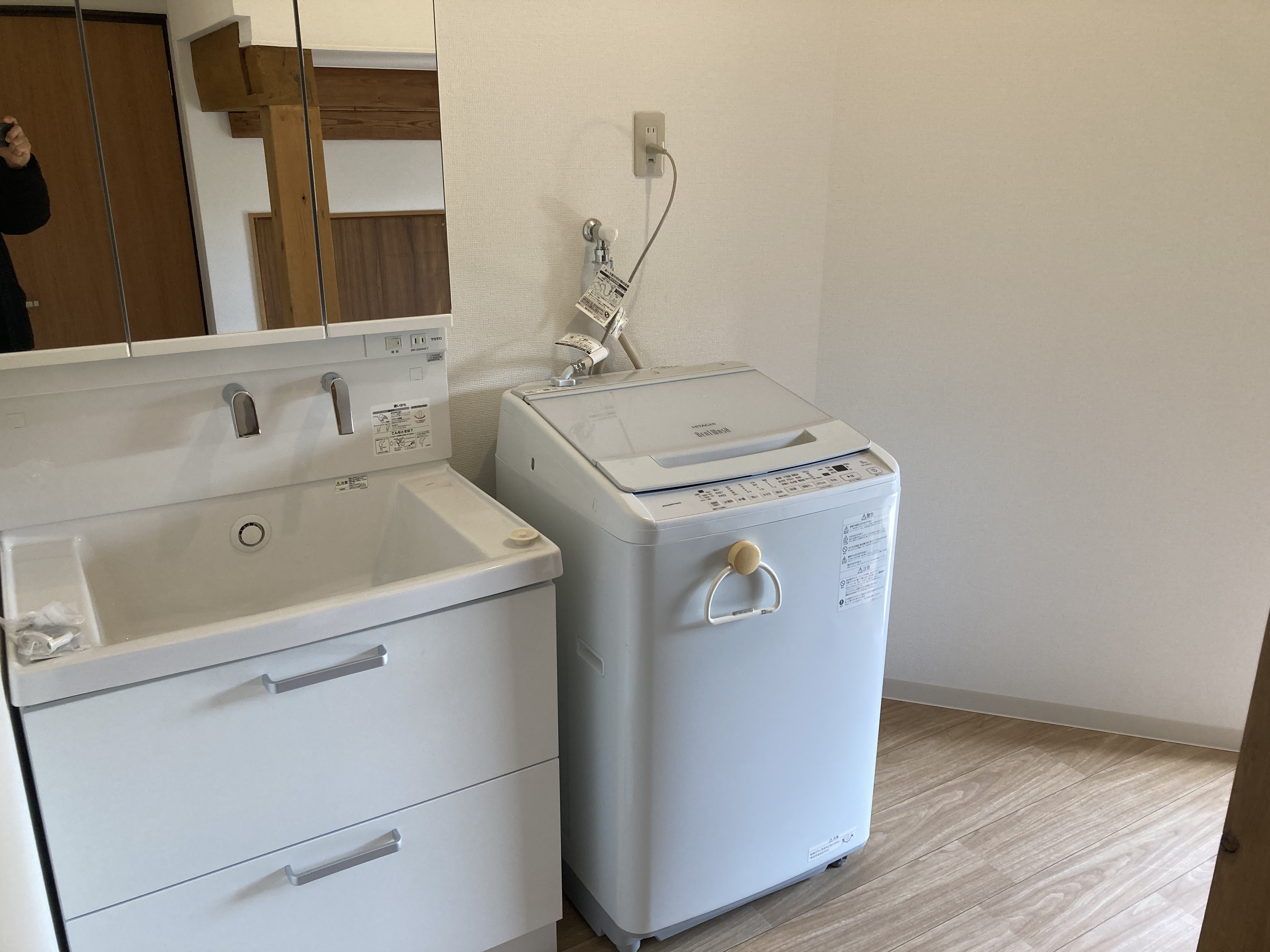 使われていなかった1階車庫が快適なバスルームに！