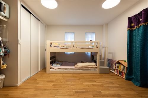 ワンフロアで家事効率もUP！家族のつながる住まい