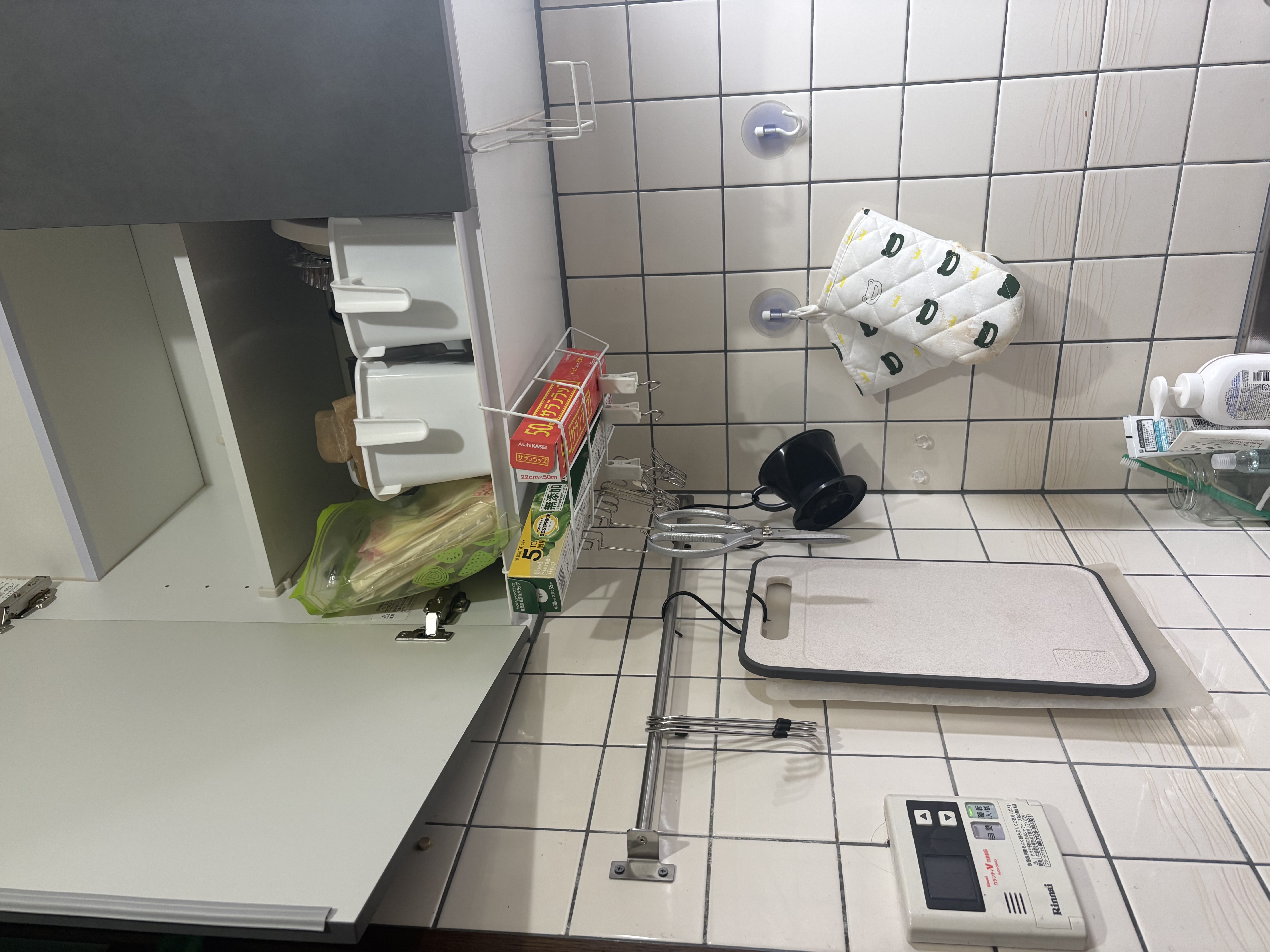 北欧風のキッチンへのリフォーム