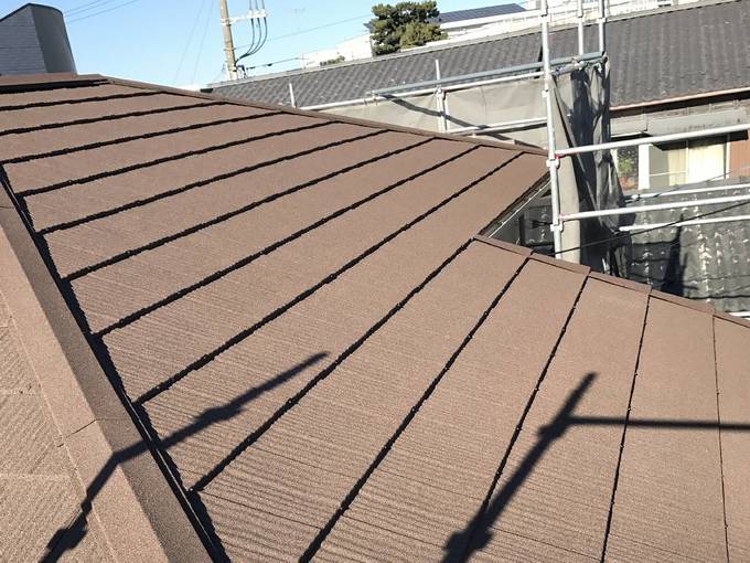 瓦屋根の屋根軽量化　葺き替え工事