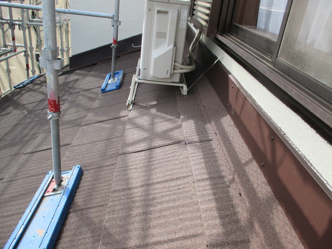 瓦屋根の屋根軽量化　葺き替え工事