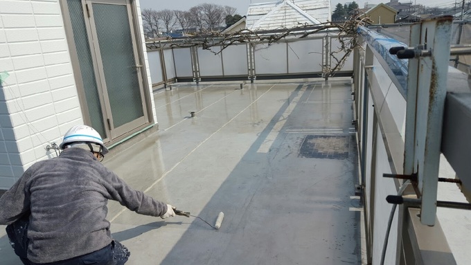 ハウスメーカー様施工　練馬区石神井台　屋上・ルーフ防水工事