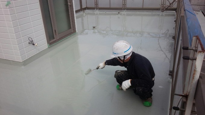 ハウスメーカー様施工　練馬区石神井台　屋上・ルーフ防水工事