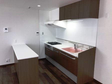 賃貸マンション２室を１室にリノベーション