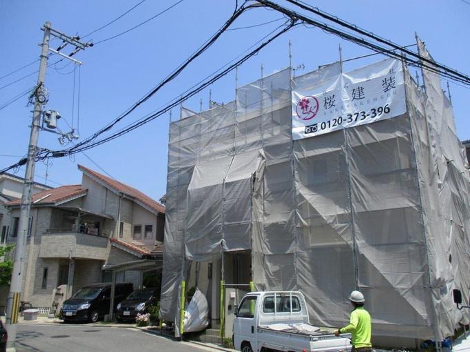 外壁屋根塗装工事