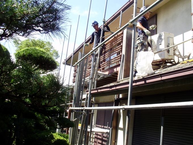 外壁屋根塗装工事