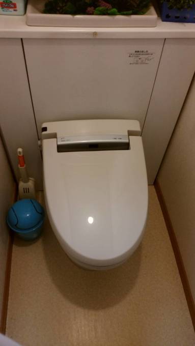 トイレリフォーム～収納＋手洗い器が付く！