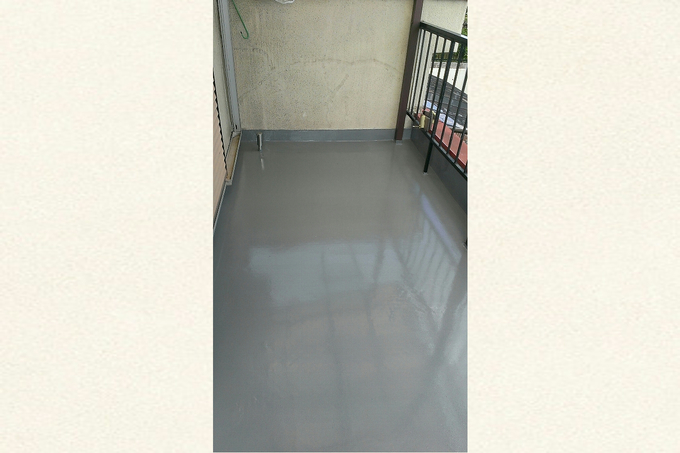 ベランダ防水塗装工事