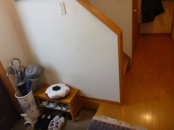 玄関・トイレに上がり下りの楽な手すりを