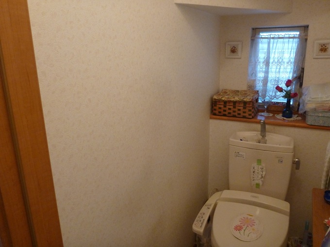 玄関・トイレに上がり下りの楽な手すりを