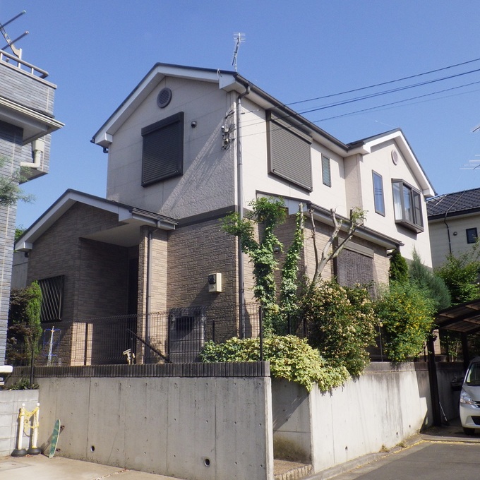 築13年の戸建ての外壁塗装