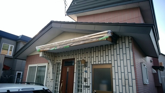 冬に備えて、カーポート新設工事