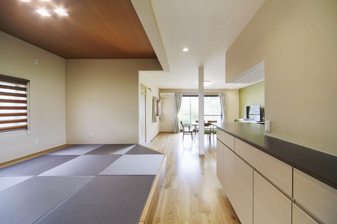 開放感と明るさに満ちた和モダンな住まい