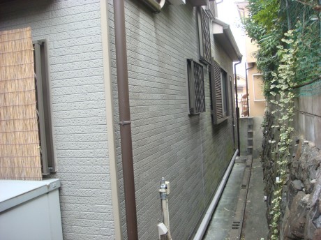 明るい印象へ様変わり。外壁修繕塗装編