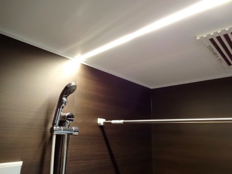 ホテルライクなお風呂で１日の疲れを癒す。