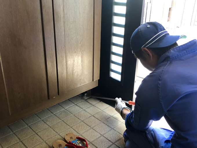 白蟻予防工事