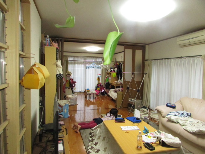 2部屋続きのＬＤでしたが、部屋数が足りず困っていました。