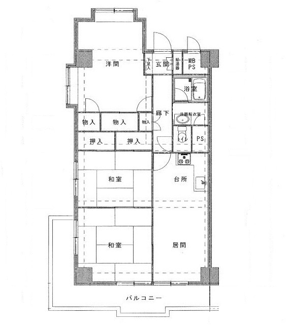 施工前:3LDK