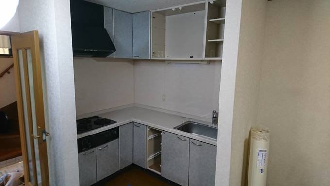 キッチン施工前