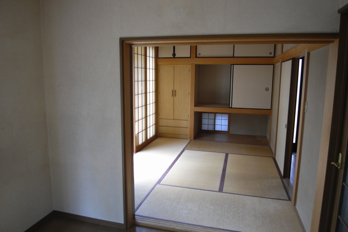 LDKと６畳の和室の間取りを、広いLDKに