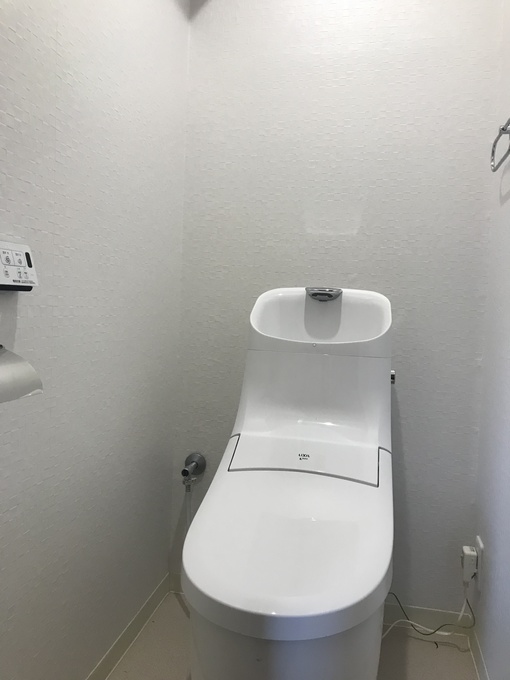 クロスと設備を変更して雰囲気が大きく変わりました