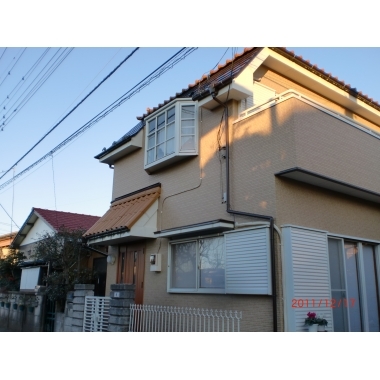 外壁サイディング工事（リフォーム施工事例：松戸市）