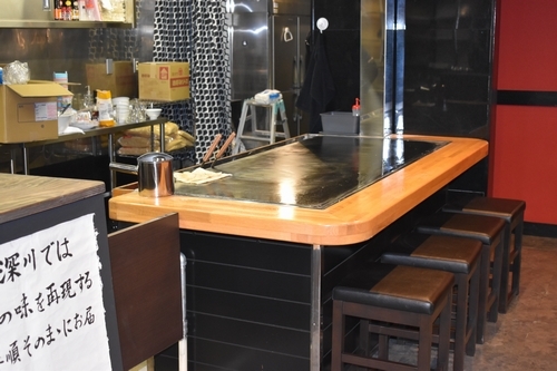 お好み焼き店の店舗改修工事