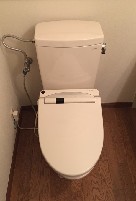 明るい気分になるトイレ