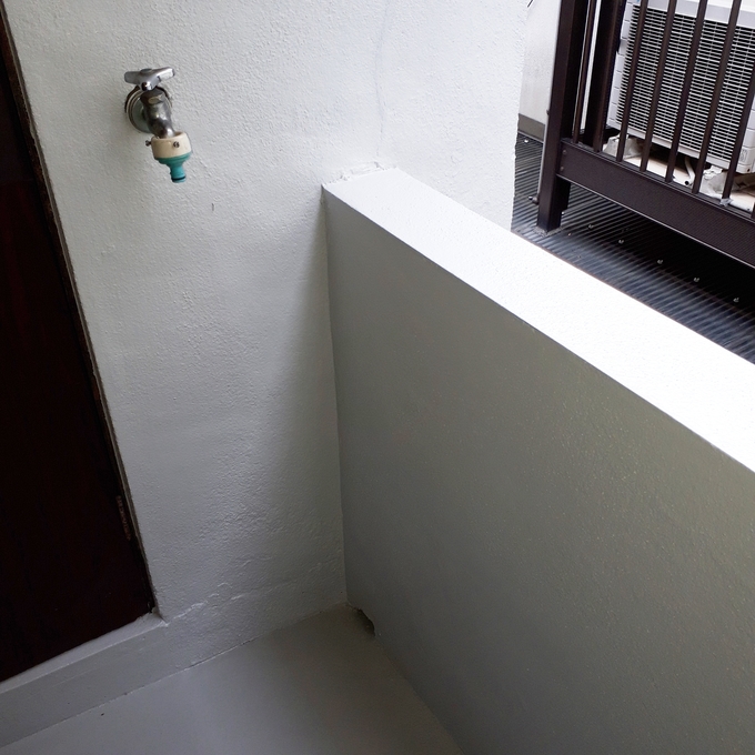 安心安全にベランダをご利用いただけるようになりました。