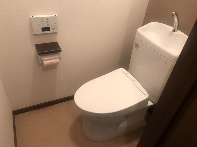 お母様が退院される前に！トイレ快適！