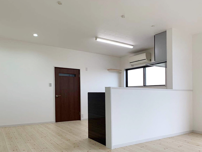 明るく広々とした空間になりました