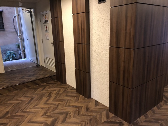マンションエントランス工事