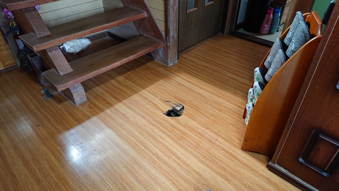 床貼替え工事
