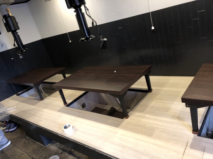焼き肉店　リニューアル工事