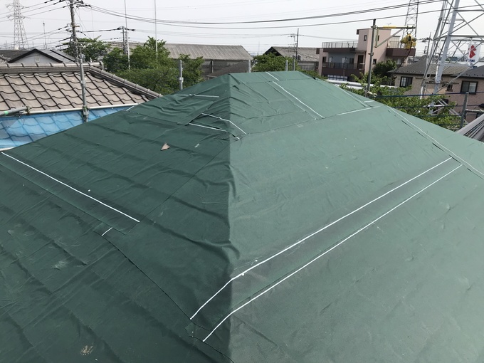 戸建て屋根改修工事