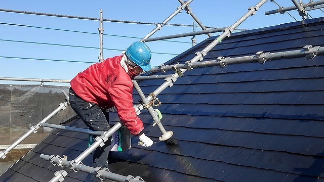 戸建て住宅三階建　外壁塗装、屋根塗装