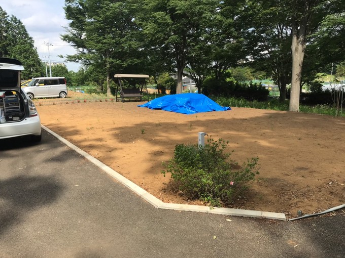 設置前