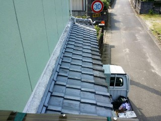 屋根瓦補修工事