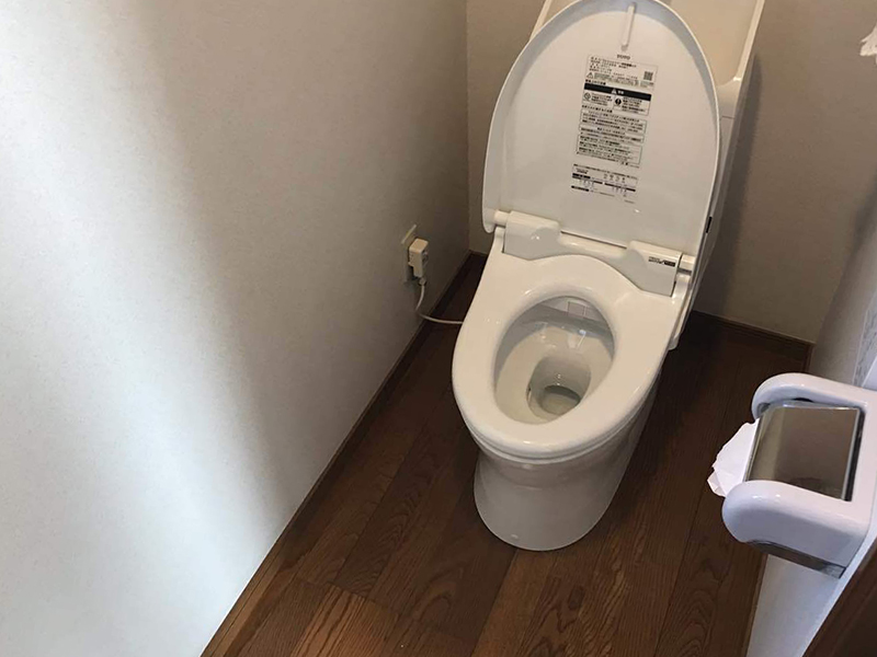 トイレ交換でリフレッシュ