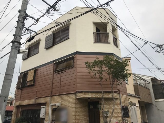 外壁塗装で高級感が出てピカピカの仕上がり