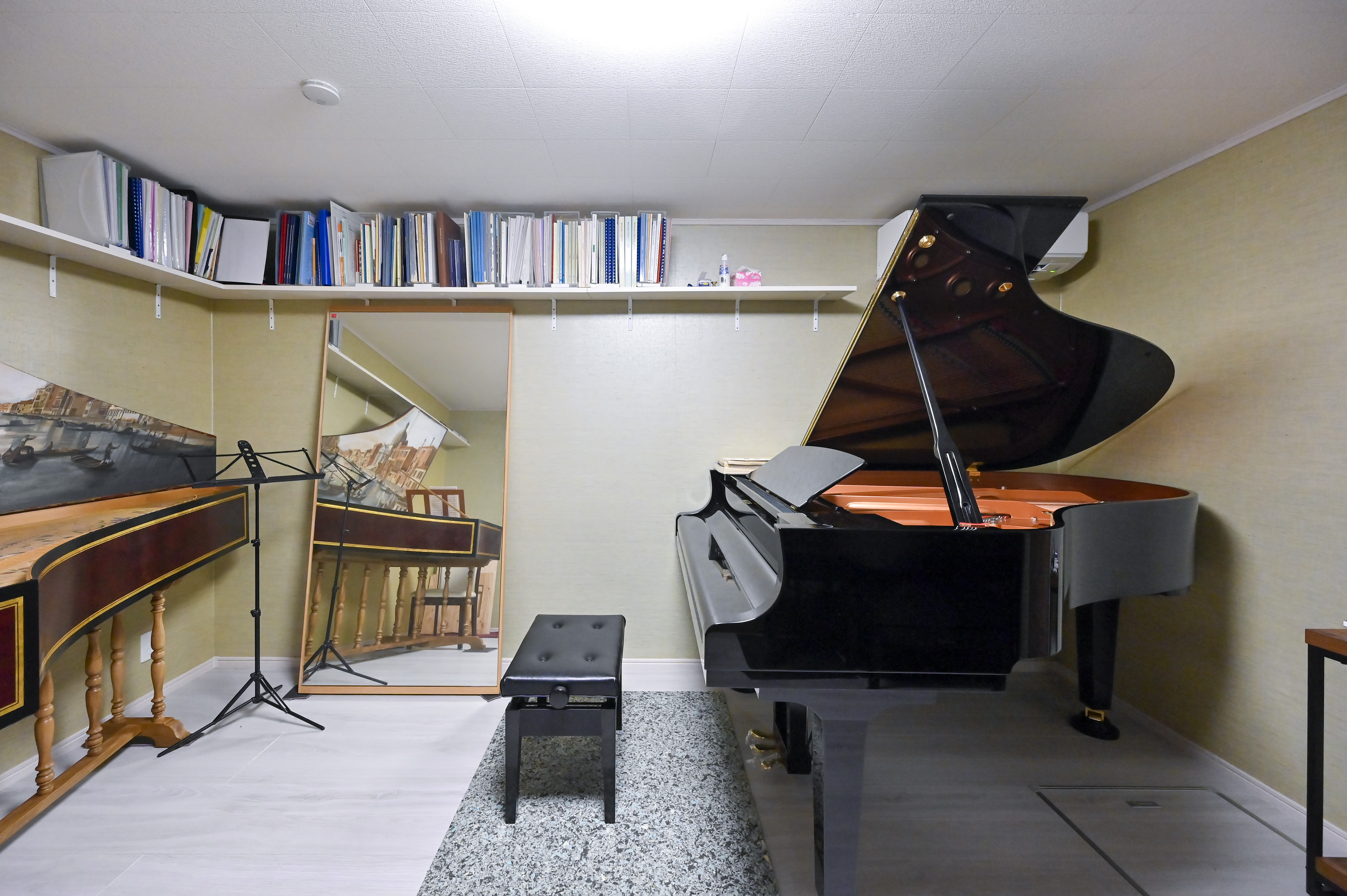 プロ演奏家も納得の「遮音」と「響き」を兼ね備えた防音ルーム