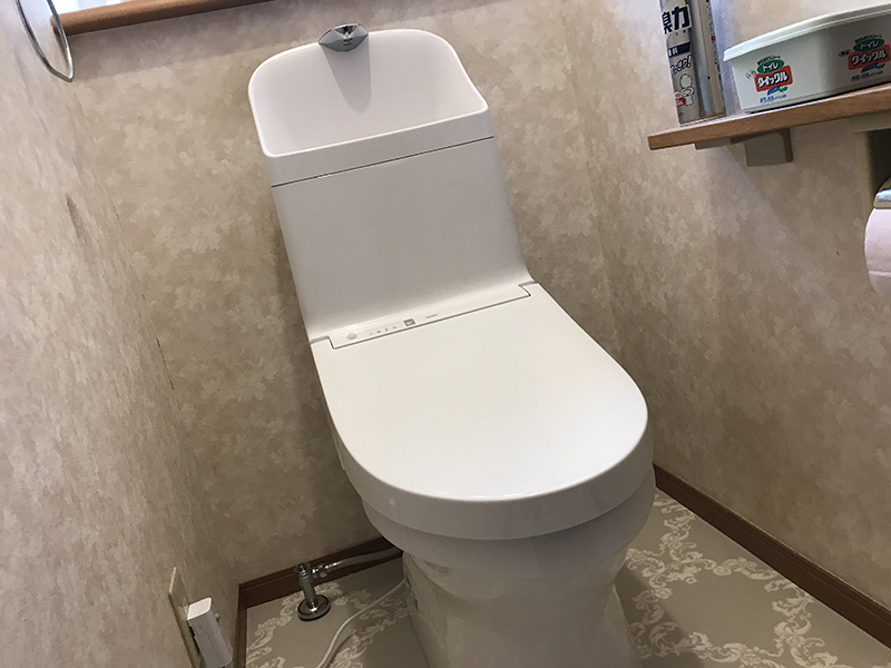 サクッとトイレを交換！
