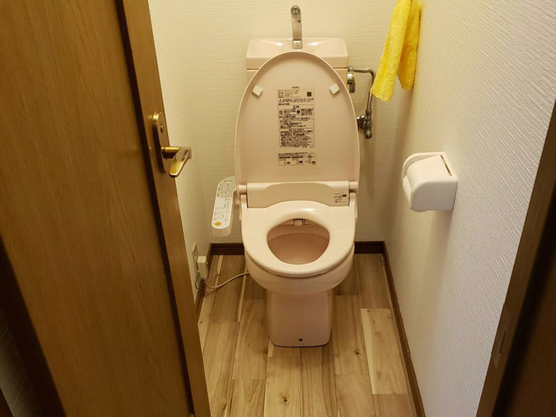 きれいなトイレ空間に