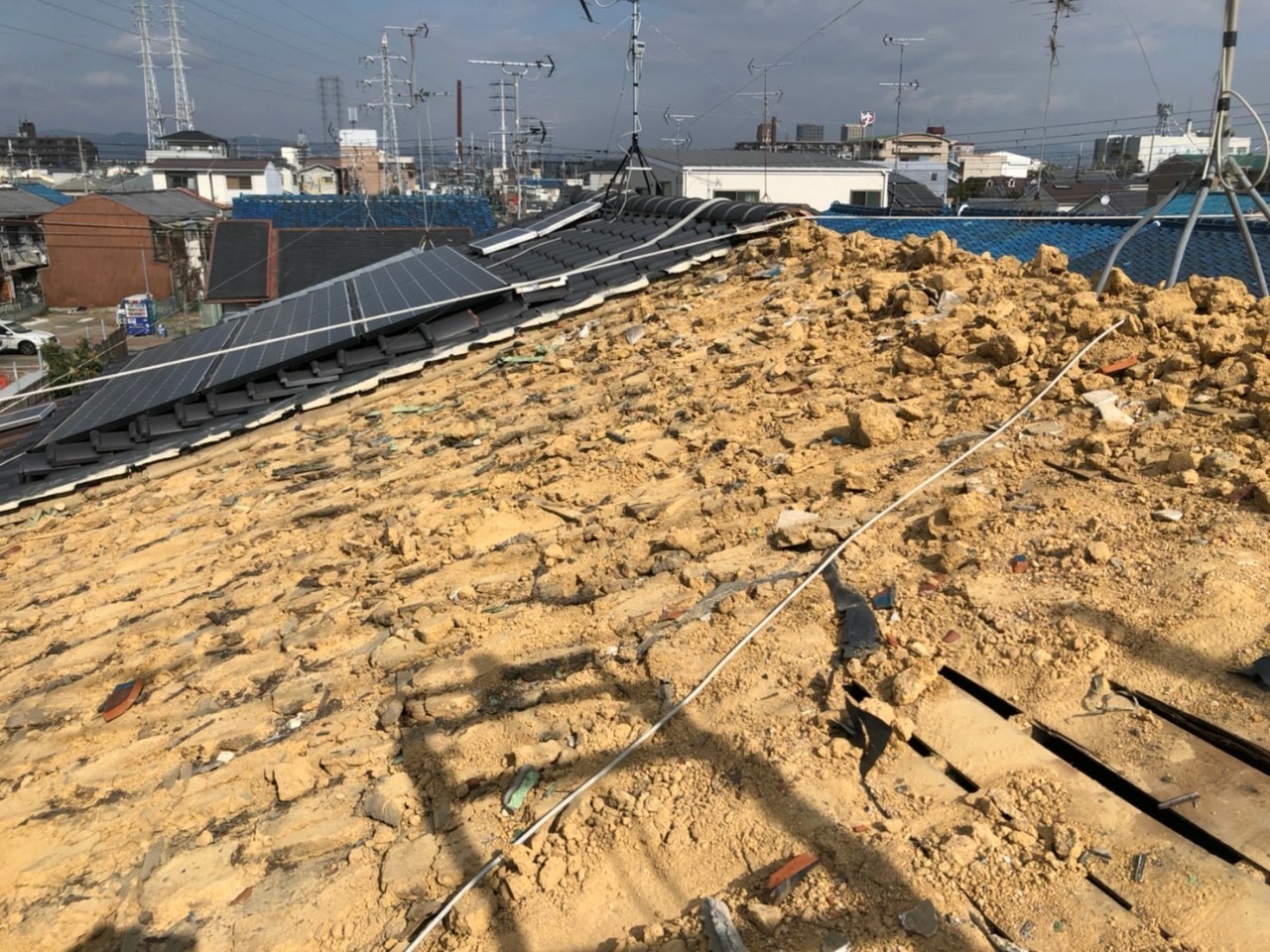 尼崎市　屋根葺替え工事