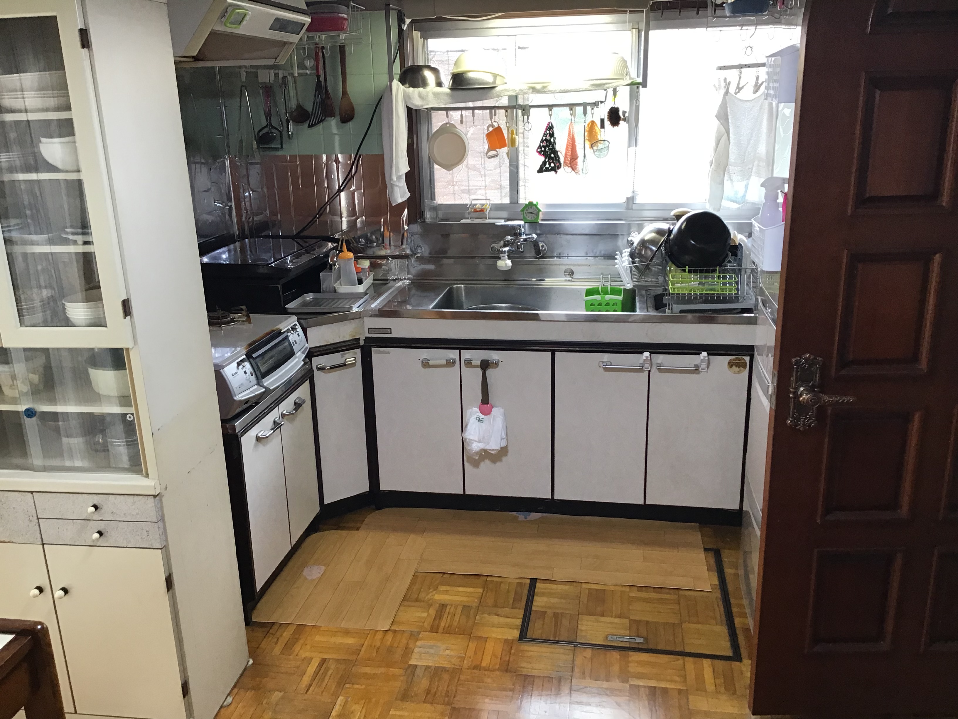 ご高齢のご両親が使いやすいキッチンへ